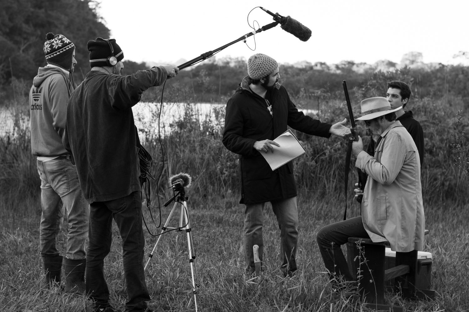 On location